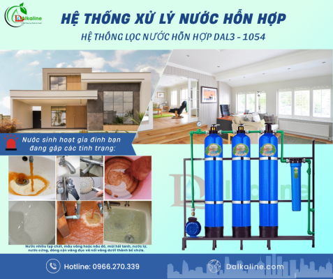 3 cột nước tun hợp